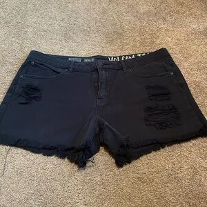Volcom black Jean shorts